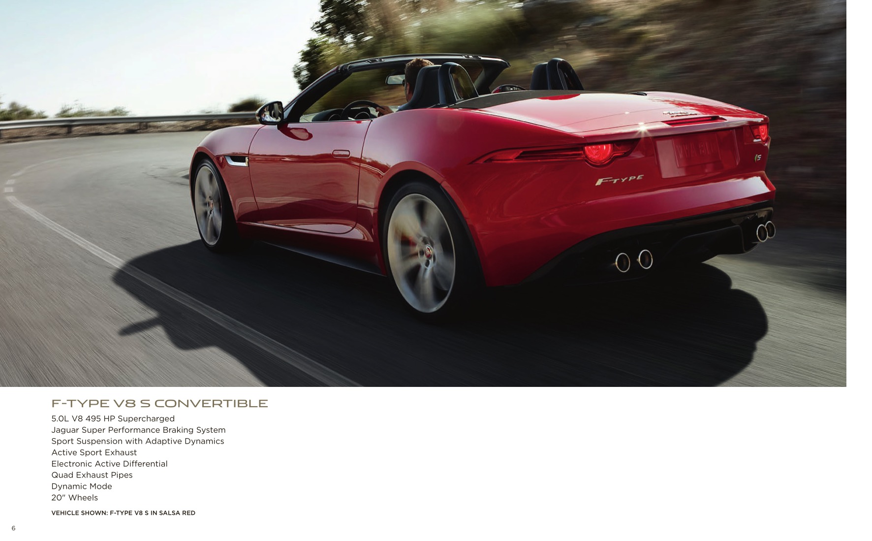 2015 Jaguar F-Type Brochure Page 68